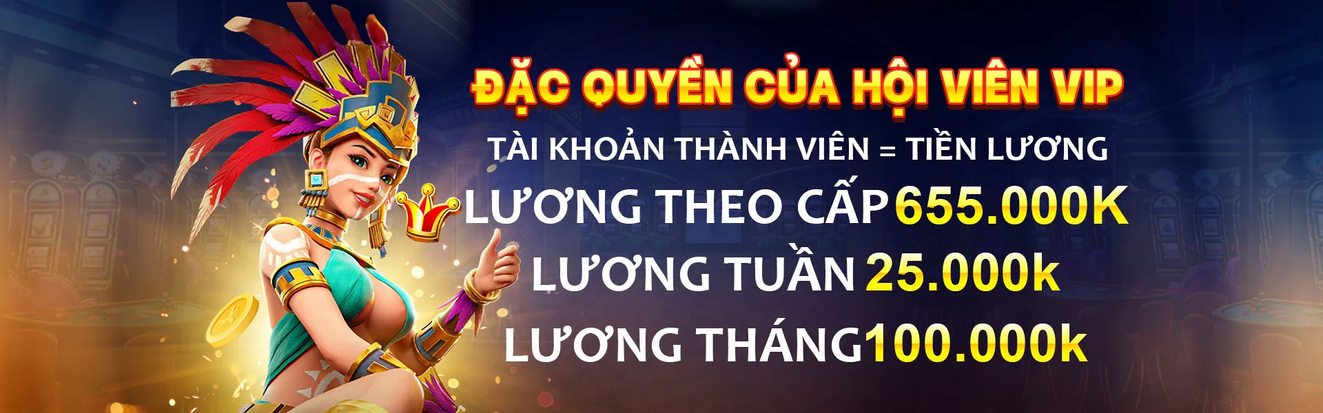 Chương Trình VIP luck8 mang đến trải nghiệm cá cược sang trọng